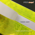 Fluorescence Yellow Warning PVC Patches for Bike